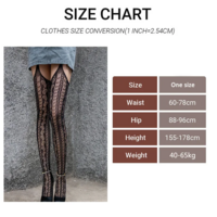  Sexy Women’s Black Lace Gothic Pantyhose - Thumbnail 4