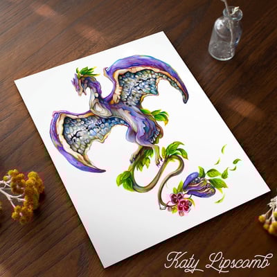Akebi dragon - print - Thumbnail 1