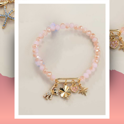 Charming wishes beaded bracelet - final sale - Thumbnail 2