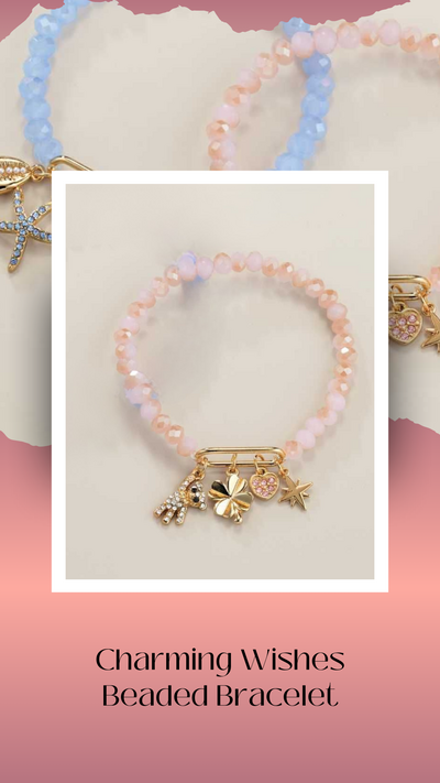 Charming Wishes Beaded Bracelet - FINAL SALE