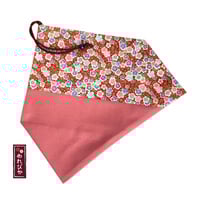 Japanese Cotton Chopstick Sleeve – Red Ume Blossom Pattern (MCC0004-11-UM) - Thumbnail 3
