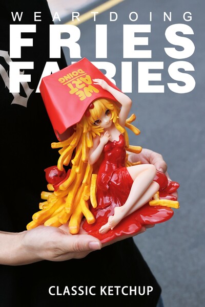 Bishojo ArTToy "Sleeping Beauty-Fries Fairies-Classic Ketchup" by SankToys & Weartdoing