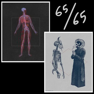 Last matching pair: curiosa naturæ 000 + 006 large prints #65/65 - Thumbnail 2