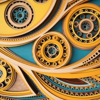 STEREOWOOD Phoenix Perch Multi-Layer Wood Wall Art, Stereoscopic 3D Wall Art - Thumbnail 7