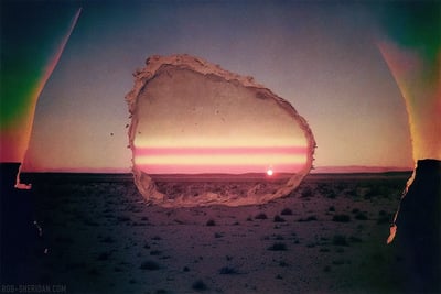 the great collapse (2nd edition) - small giclée print 10" x 7"