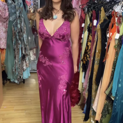 Vintage spaghetti straps backless long mermaid prom dresses - Thumbnail 1
