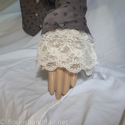 Lace cuffs