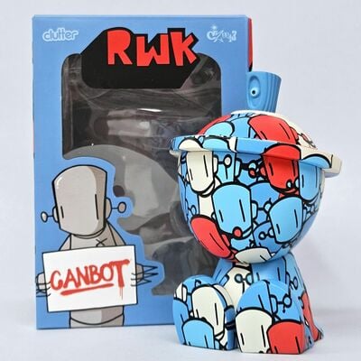 Arttoy by chris rwk & czee13 "rwk robot army" (og 5oz canbot)