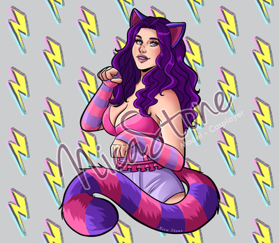 Crazy Cat - Sticker 