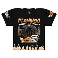 FLAMINGo Racing Jersey Black/Orange - Thumbnail 1