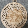 #86 Snowman Family Ornament-2