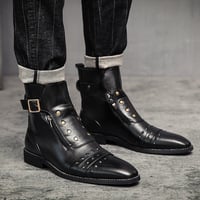 Men's boots Autumn Martin boots 3 colors - Thumbnail 2