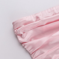 Sexy and elegant one-shoulder tube top A-line mini dress - Thumbnail 3