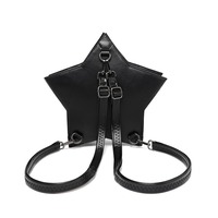 Gothic Black Star Backpack - Thumbnail 4