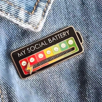 My social battery pin - Thumbnail 1
