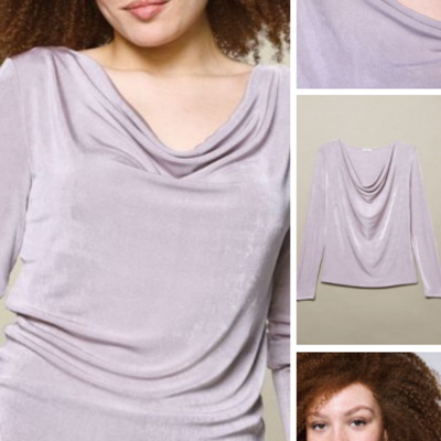 Shimmer top