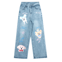 FLUFFY PUPPY AND BEAR JEANS - Thumbnail 6