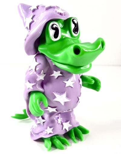 FOV Stashie - 3/4 Lavender Orchid w/ White Stars