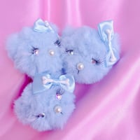 Teddy Bear & Bones Hair Clip & Pin - Thumbnail 1