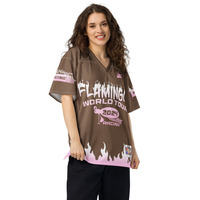 FLAMINGo Racing Jersey Mocha/Pink - Thumbnail 13