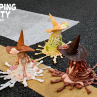 Bishoujo ArTToy by Weartdoing "Sleeping Beauty-Ice Cream Fairies-Matcha" - Thumbnail 9