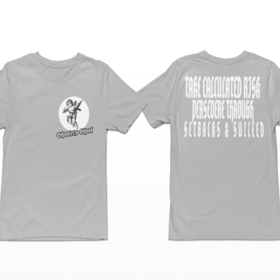 Shooters shoot- setbacks & success (gray)
