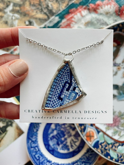 “Beauty in the Broken” necklace no.04
