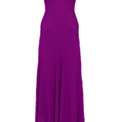 New arrive a line v back chiffon party dress evening dress