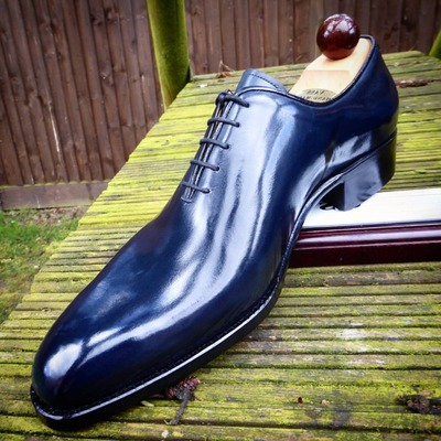 Handmade men classic oxford dress shoes