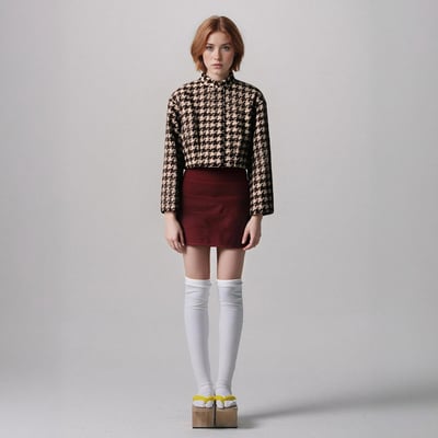 Plaid top