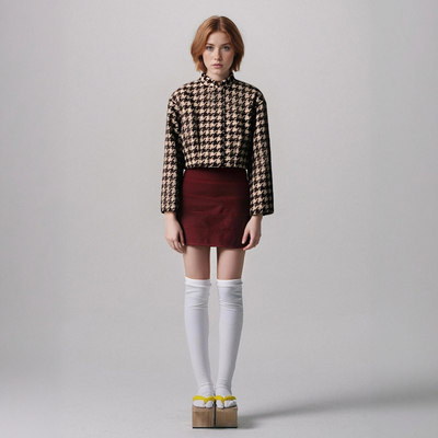 Plaid top