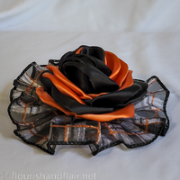 Halloween rosette hair clip - Thumbnail 4