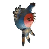 Coconut mask. Collectibles. Home decoration. Wall decoration. Interior decoration. Mexican mask. Mexican craft. Mexican Folk Art. - Thumbnail 1