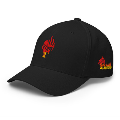 Flamingo fitted cap