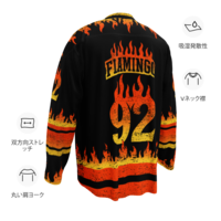 Flaming Flamingos Hockey Jersey (Limited) - Thumbnail 54