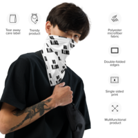 NO KING BANDANA/ POLITICAL ATTIRE/ MATCH WITH YOUR PET All-over print bandana - Thumbnail 10