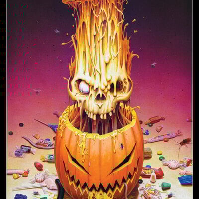 Sweet gourd print