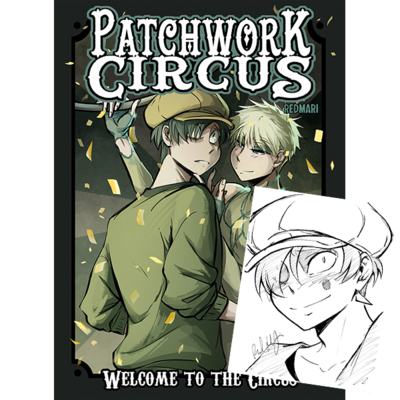 Patchwork circus book 1 w/sketch