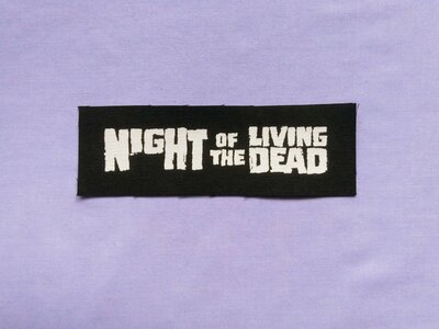 Night of the Living Dead Horror Punk Sew-on Patches