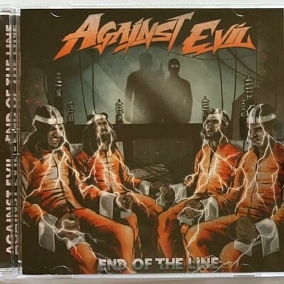 Against evil - end of the line (new 2021 cd from scorpion metal - billy sheehan guest on bass)