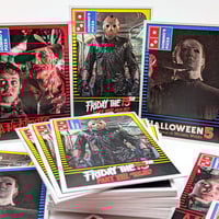 Domino's Pizza - 1989 Three (3) Card Horror Custom Trading Card Set - Thumbnail 9