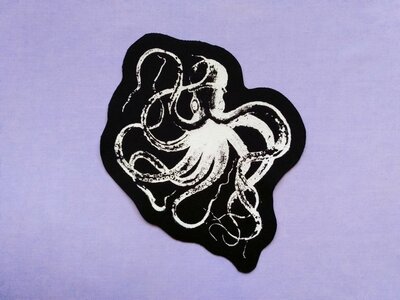 Octopus Steampunk Patch