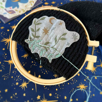 Motifs de broderie - Sorcière - Thumbnail 2