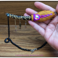 Witchy Broom necklace  - Thumbnail 2