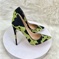 Camouflage graffiti high heels 12CM - Thumbnail 2