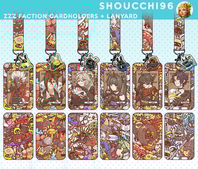 Zenless Zone Zero Photocard Holder + Lanyard (PRE-ORDER)