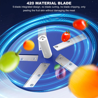 New Automatic Fruit Peeler Machine – Wireless & Portable - Thumbnail 2