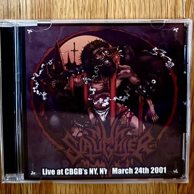 Nunslaughter 'live at cbgb's' cd