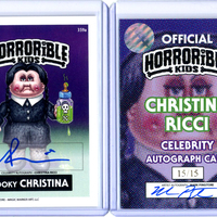Horrorible Kids CHRISTINA RICCI - CELEBRITY AUTO Card - Thumbnail 1