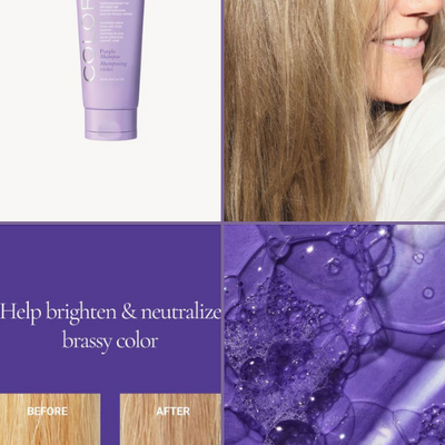 Elastine salon de color color-vibe purple shampoo - final sale - Thumbnail 1